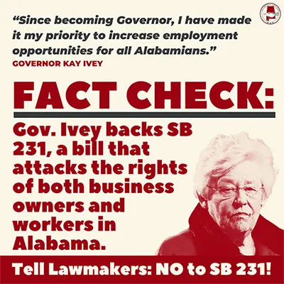 Tell Lawmakers: NO to SB 231!